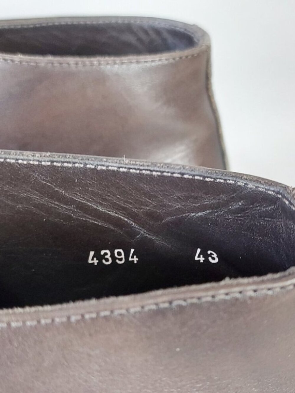 Davids Men Laceup High Ankle Chukka Boots Size 43 EU Brown Leather Comfort Shoes - Picture 10 of 14